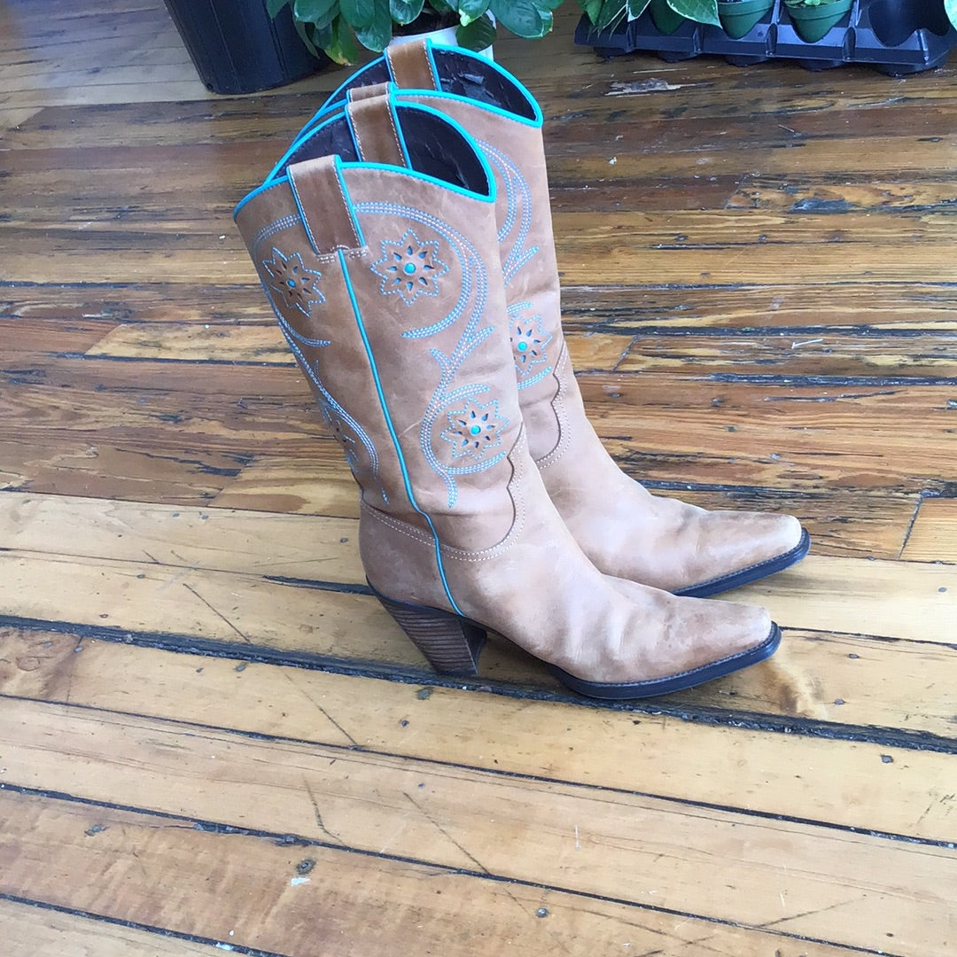 Franco sarto cowboy boots hotsell