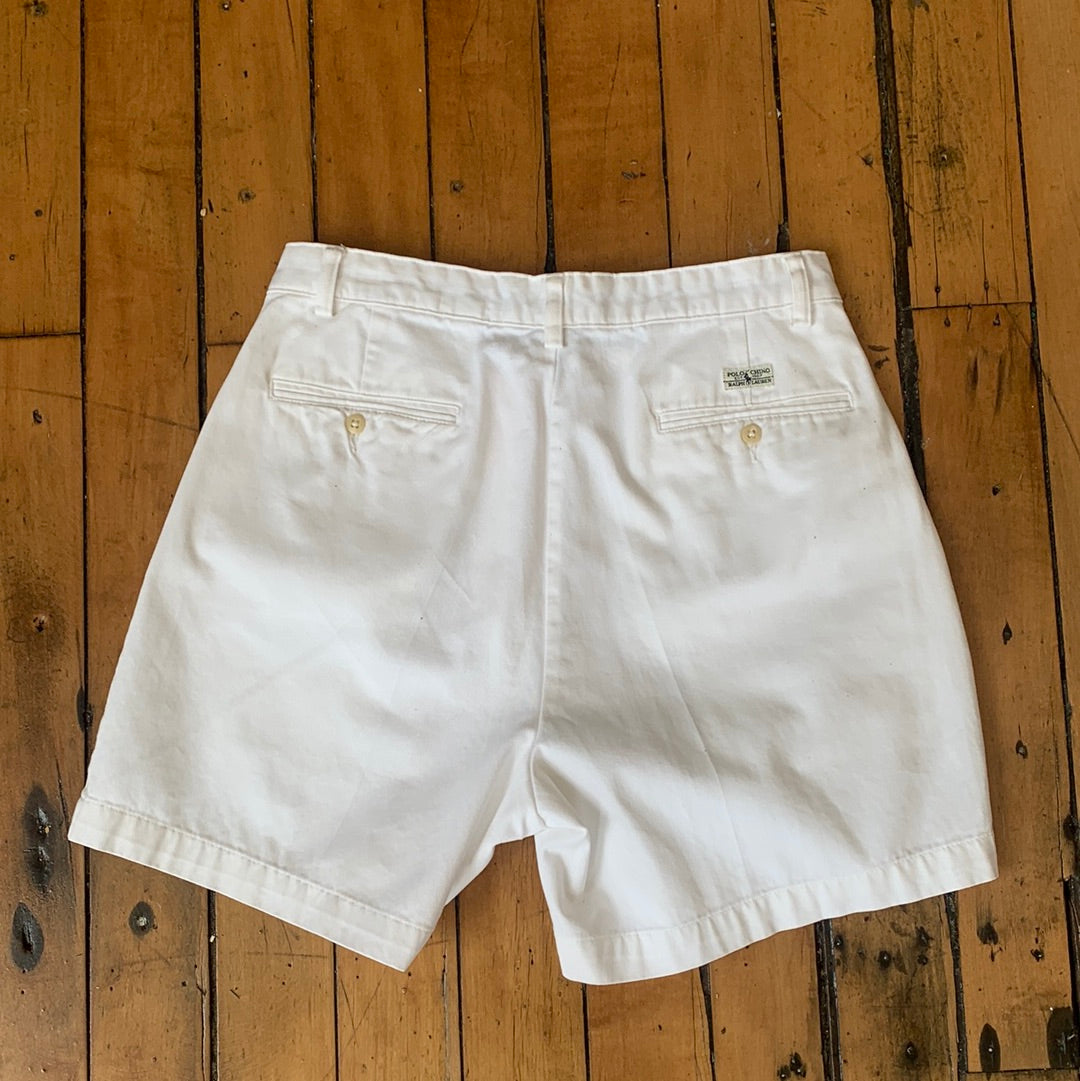 Ralph lauren pleated store shorts